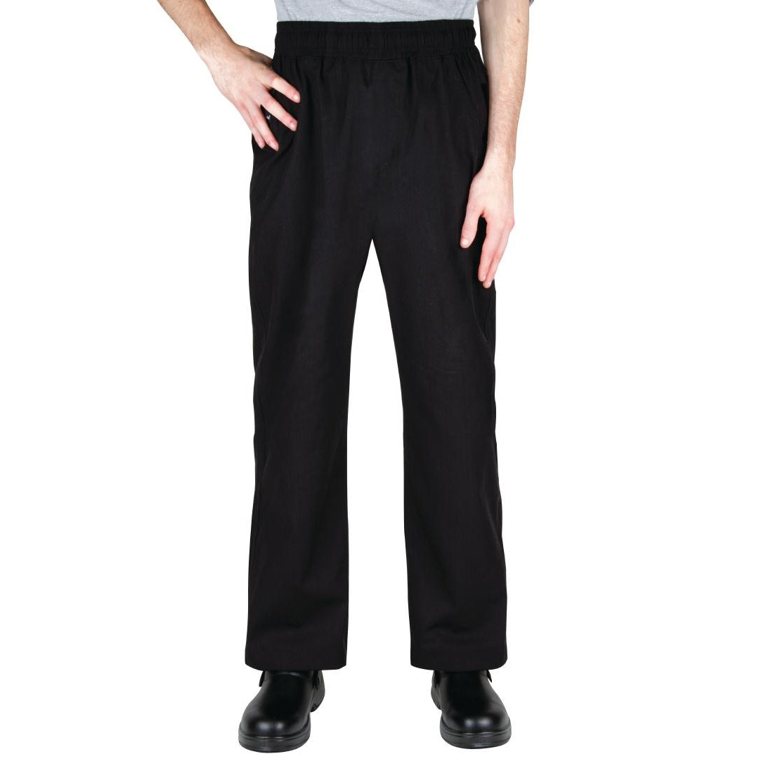 Chef Works Unisex Better Built Baggy Chefs Trousers Black M