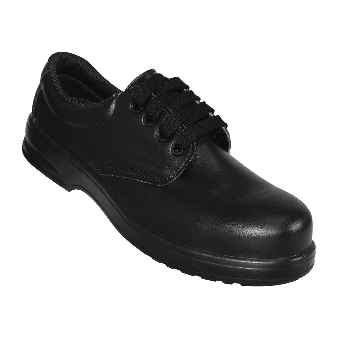 Lites Safety Lace Up Black 36