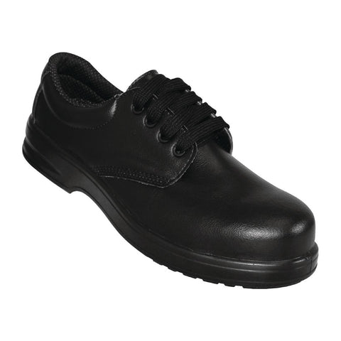 Lites Safety Lace Up Black 39