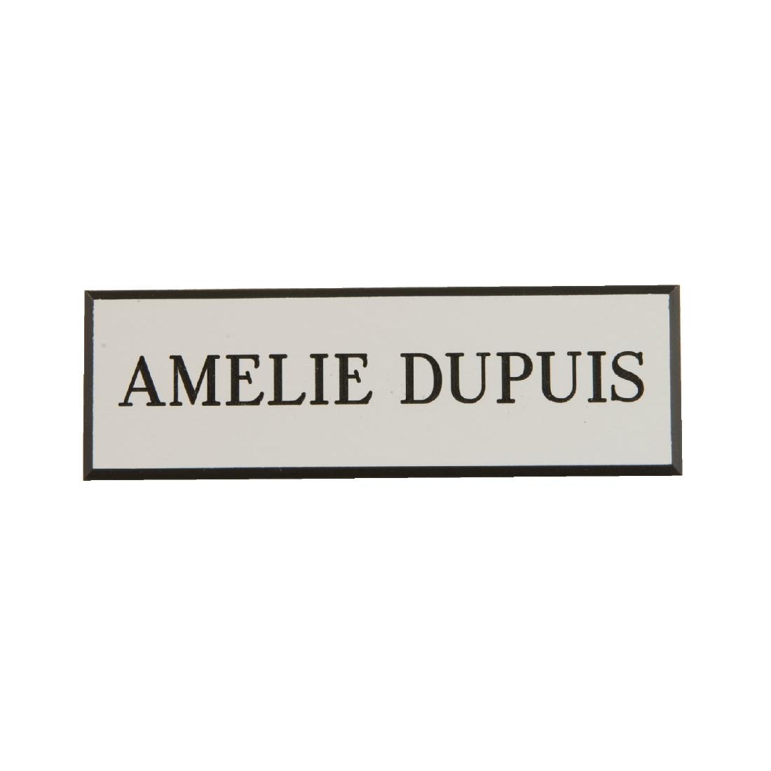 Name Badges White