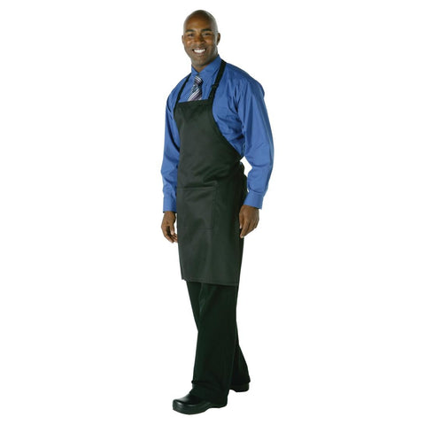 Chef Works Bib Apron Black