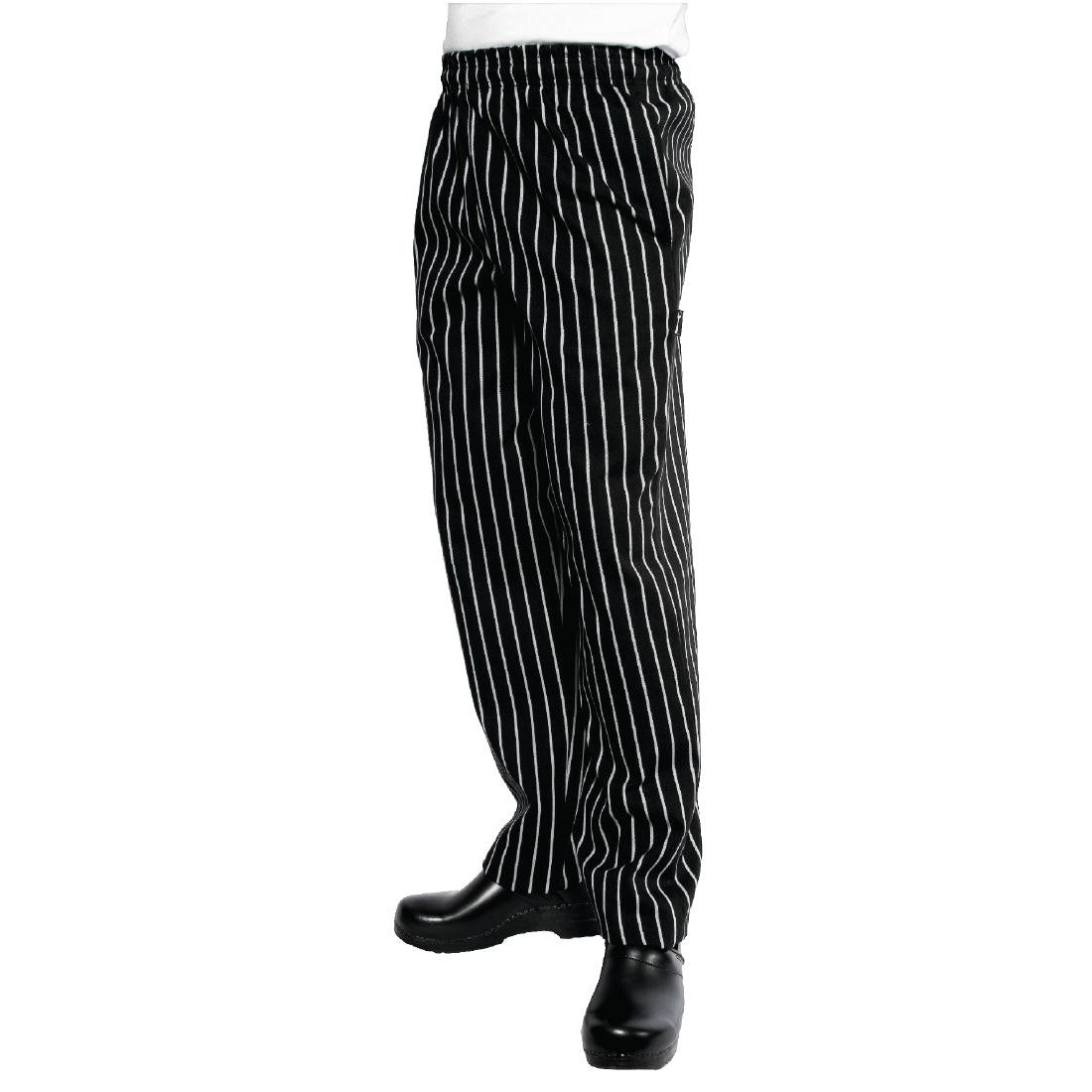 Chef Works Designer Baggy Pant Chalk Stripe M