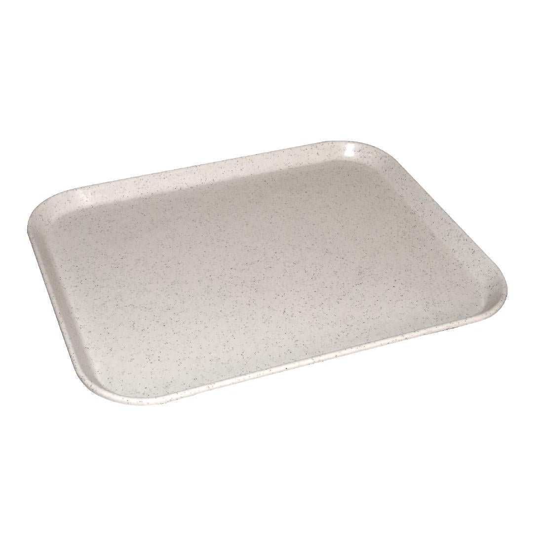 Olympia Kristallon Fibreglass Canteen Tray Light Granite 405mm