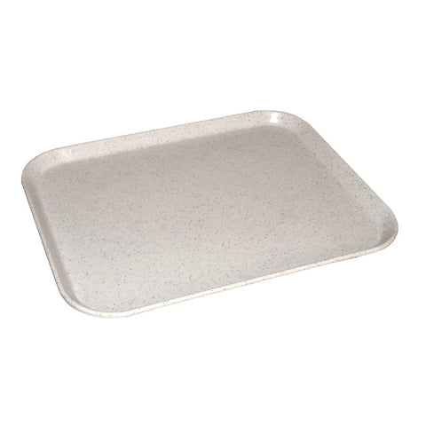 Olympia Kristallon Fibreglass Canteen Tray Light Granite 405mm