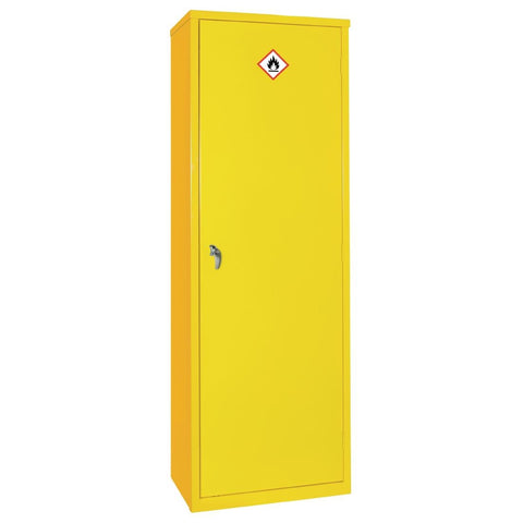 COSHH Cabinet Single Door Yellow 20Ltr