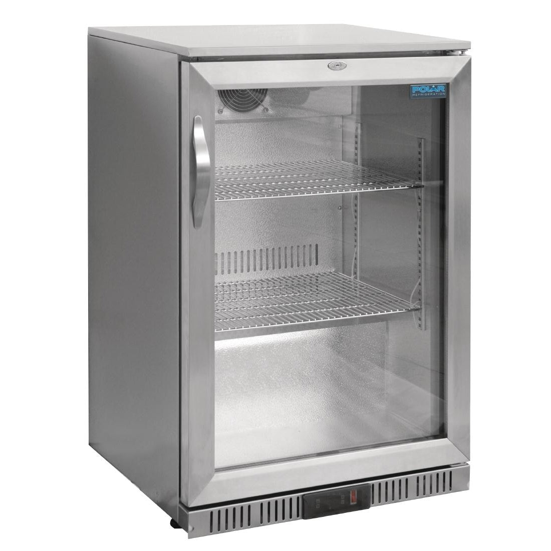 Polar G-Series Back Bar Cooler with Hinged Door Stainless Steel 138Ltr