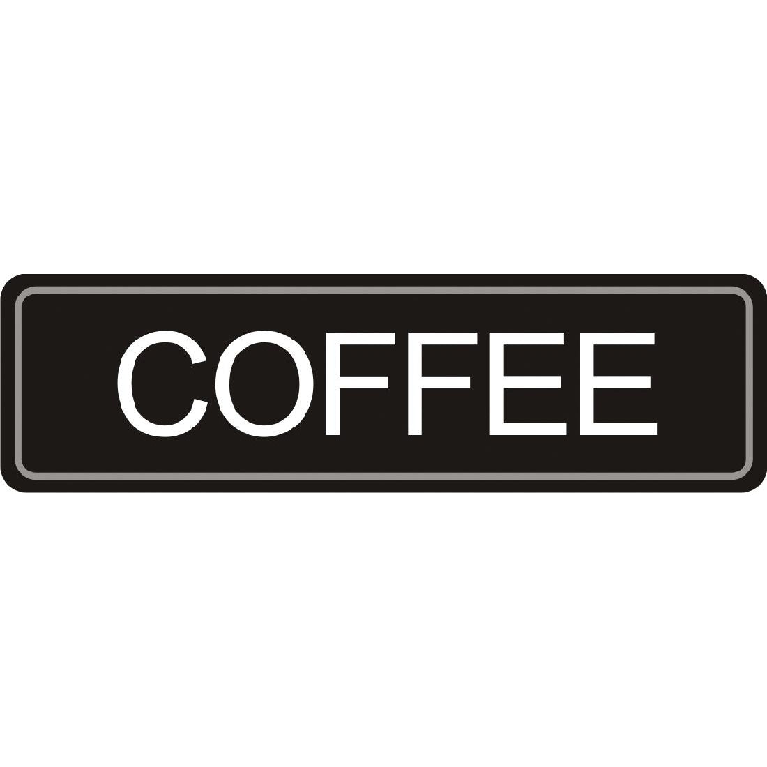 Adhesive Airpot Label - Coffee