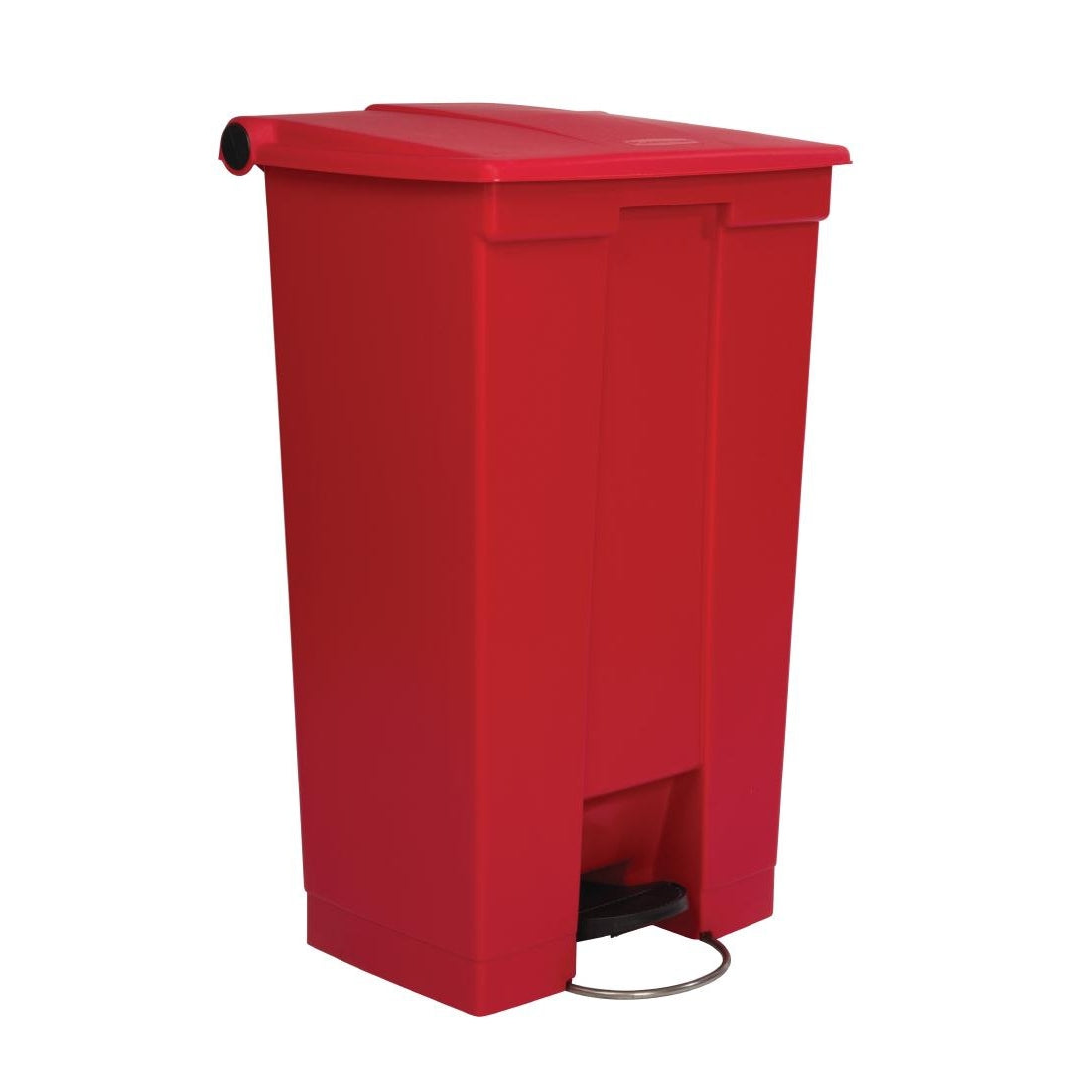 Rubbermaid Step-On Pedal Bin Red 87Ltr