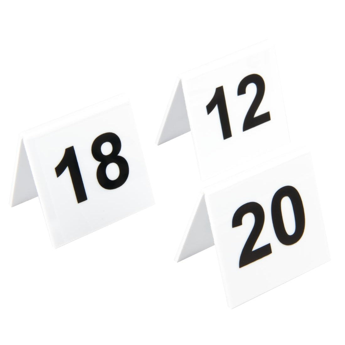 Plastic Table Numbers 11-20