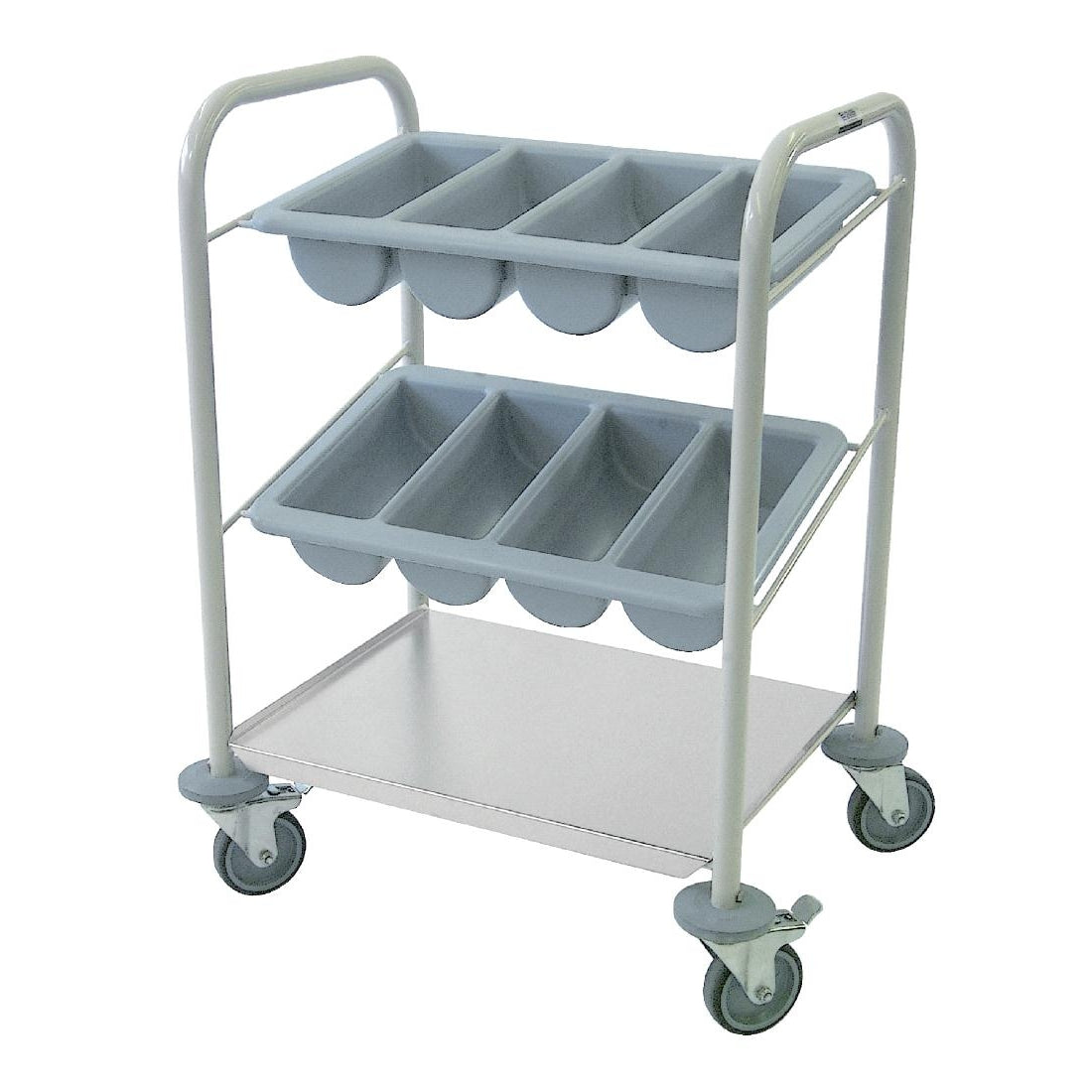 Craven Steel Cutlery Trolley