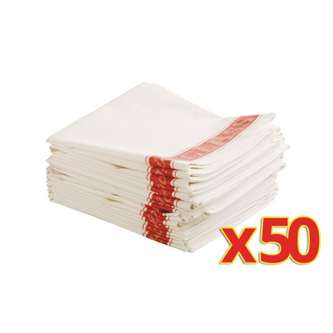 Bulk Buy Glass Cloths (E910) (Pack of 50)