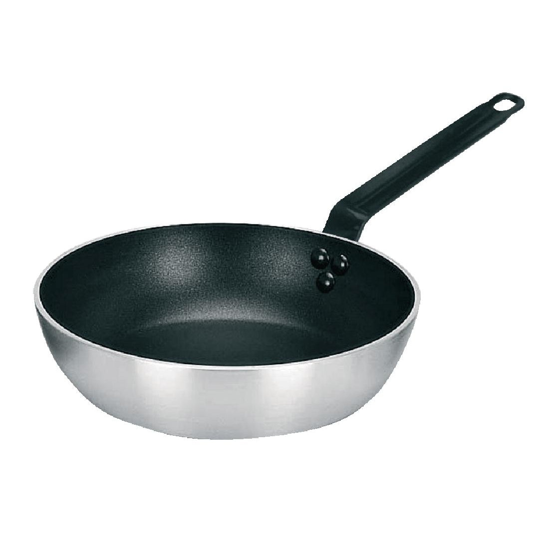 Vogue Non Stick Aluminium Flared Sauté Pan 200mm