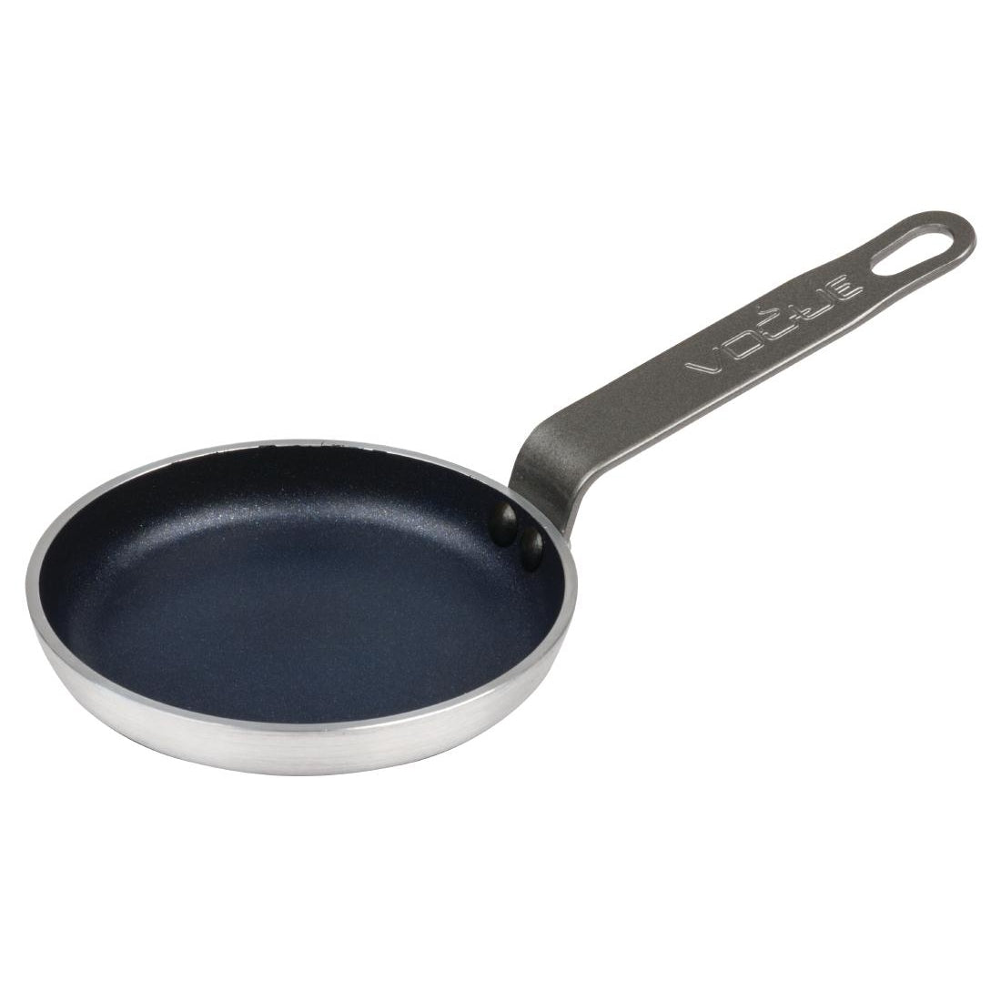 Vogue Non Stick Teflon Aluminium Blinis Pan 120mm