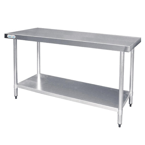 Vogue Stainless Steel Prep Table 1500mm