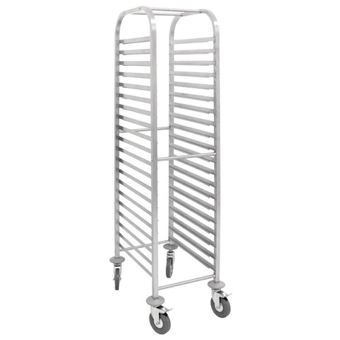 Vogue Gastronorm Racking Trolley 20 Level