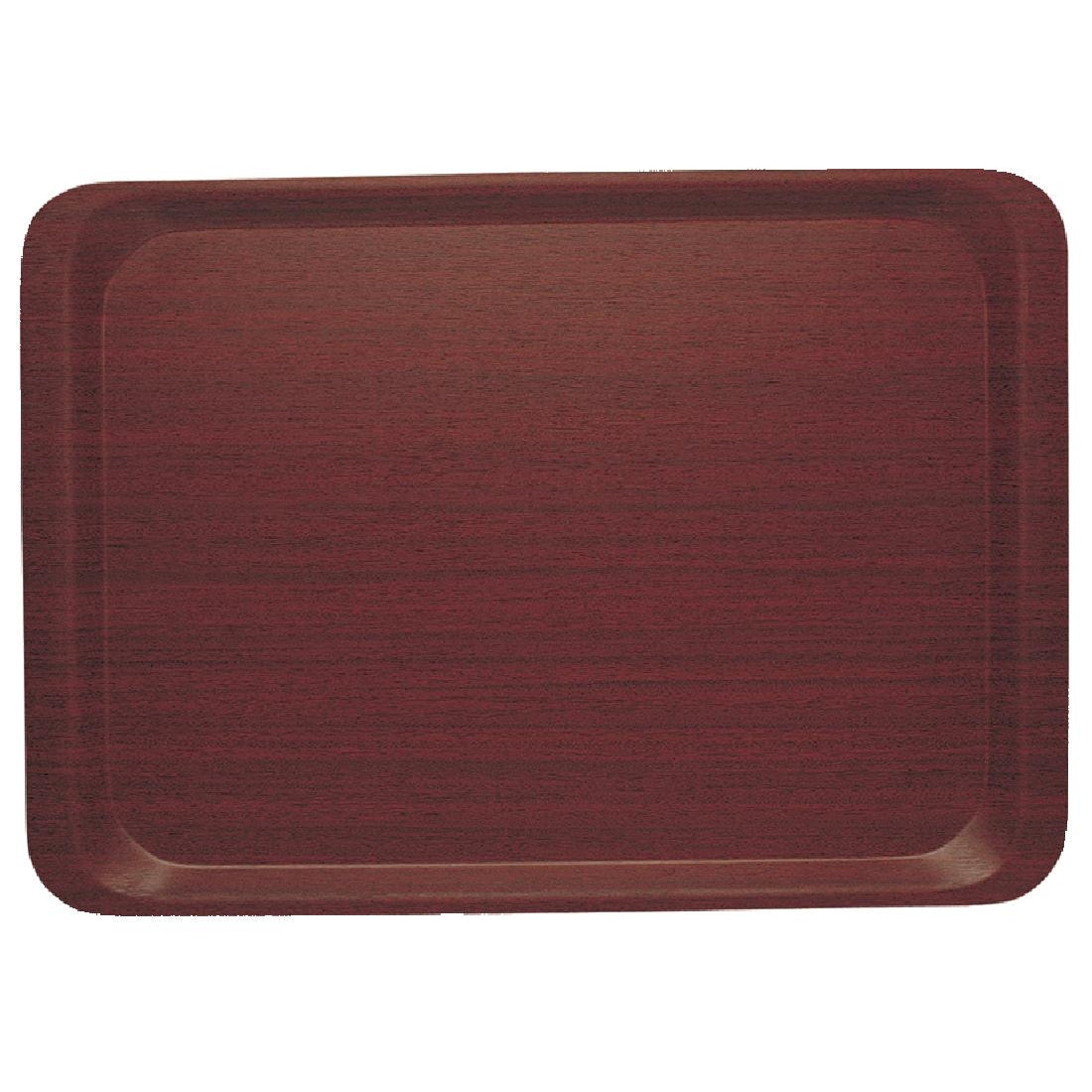 Cambro Capri Laminate Canteen Tray Mahogany 460mm