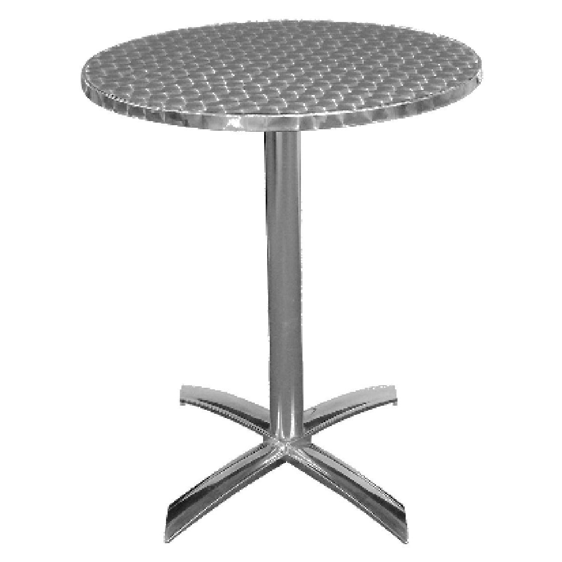 Bolero Round Flip Top Table Stainless Steel 600mm