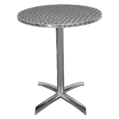 Bolero Round Flip Top Table Stainless Steel 600mm