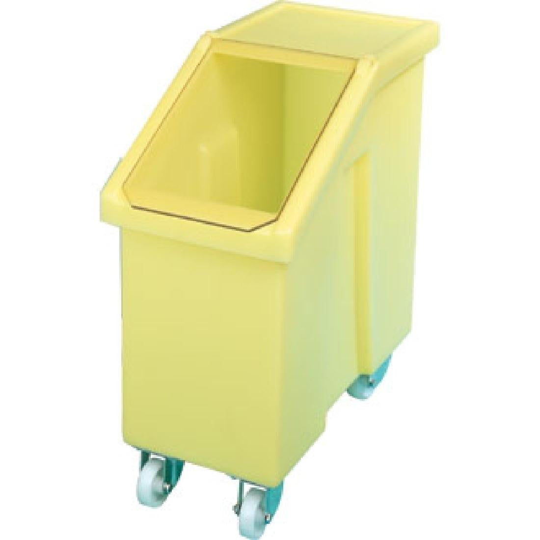 Mobile Ingredient Bin 65Ltr Yellow