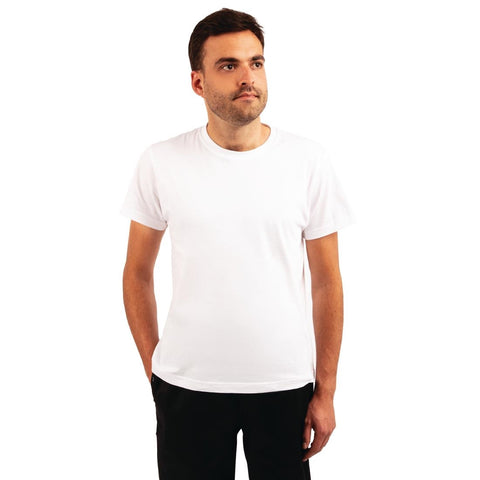 Unisex Chef T-Shirt White 2XL