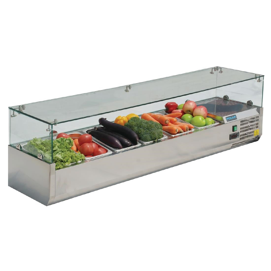 Polar G-Series Countertop Prep Fridge 6x 1/4GN