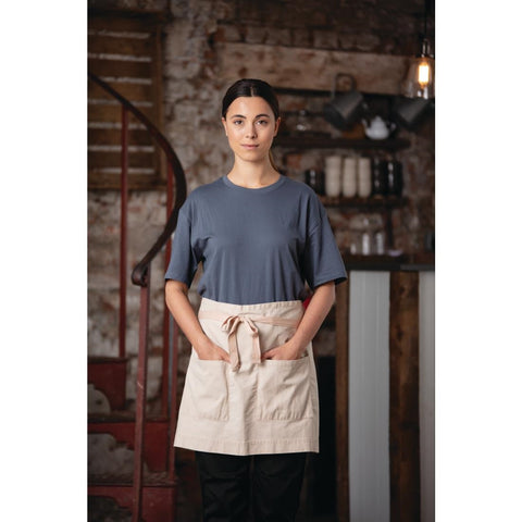 Southside Cotton Canvas Waist Apron Stone