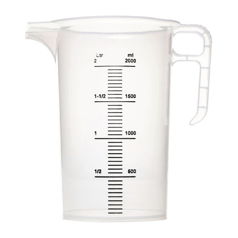 Pro-Measures Polypropylene Measuring Jug 2Ltr