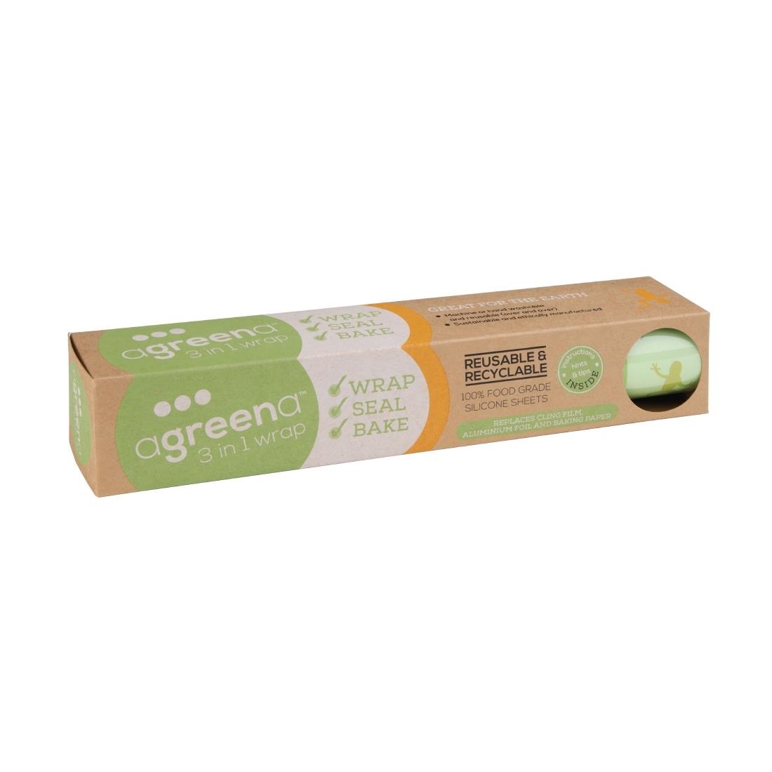 Agreena Three-In-One Reusable Food Wraps 300 x 450mm (Pack of 2)