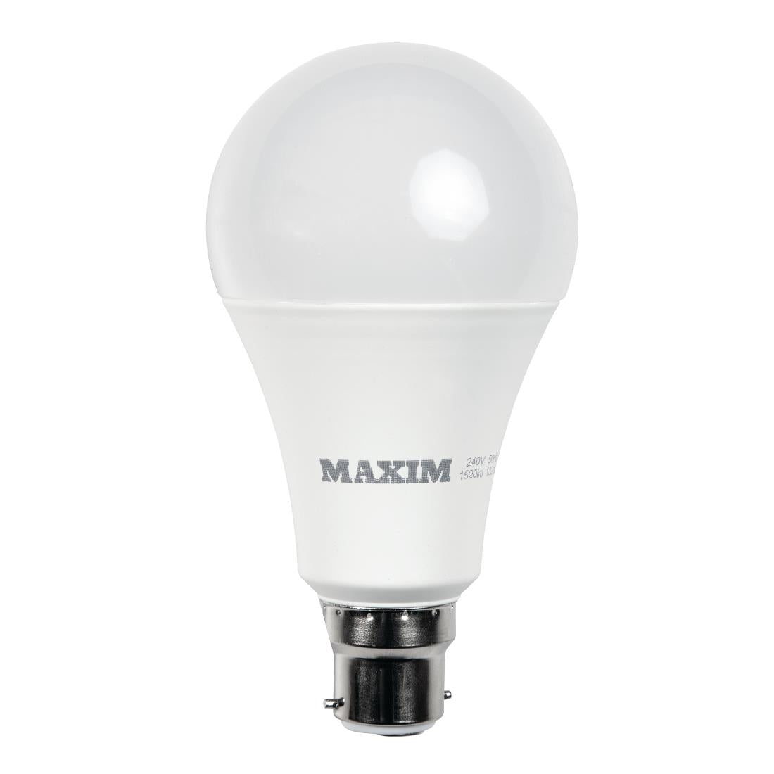 Status Maxim LED GLS Bayonet Cap Warm White 6W (Pack of 10)